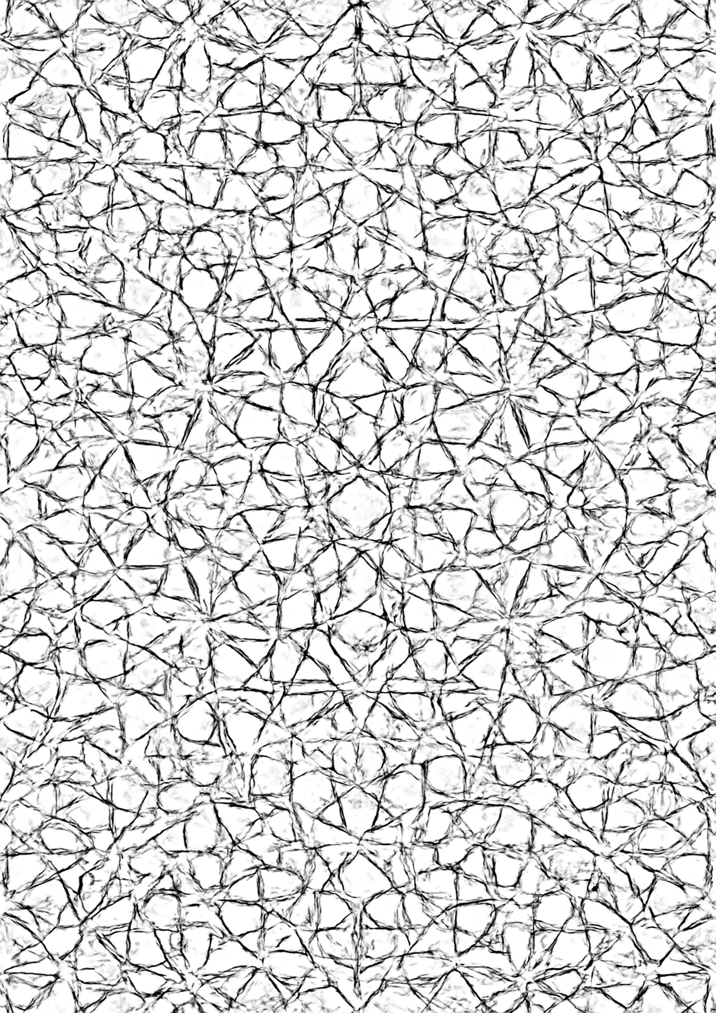 Coloriage mosaique islamique a imprimer, dessin au trait simple pour enfants